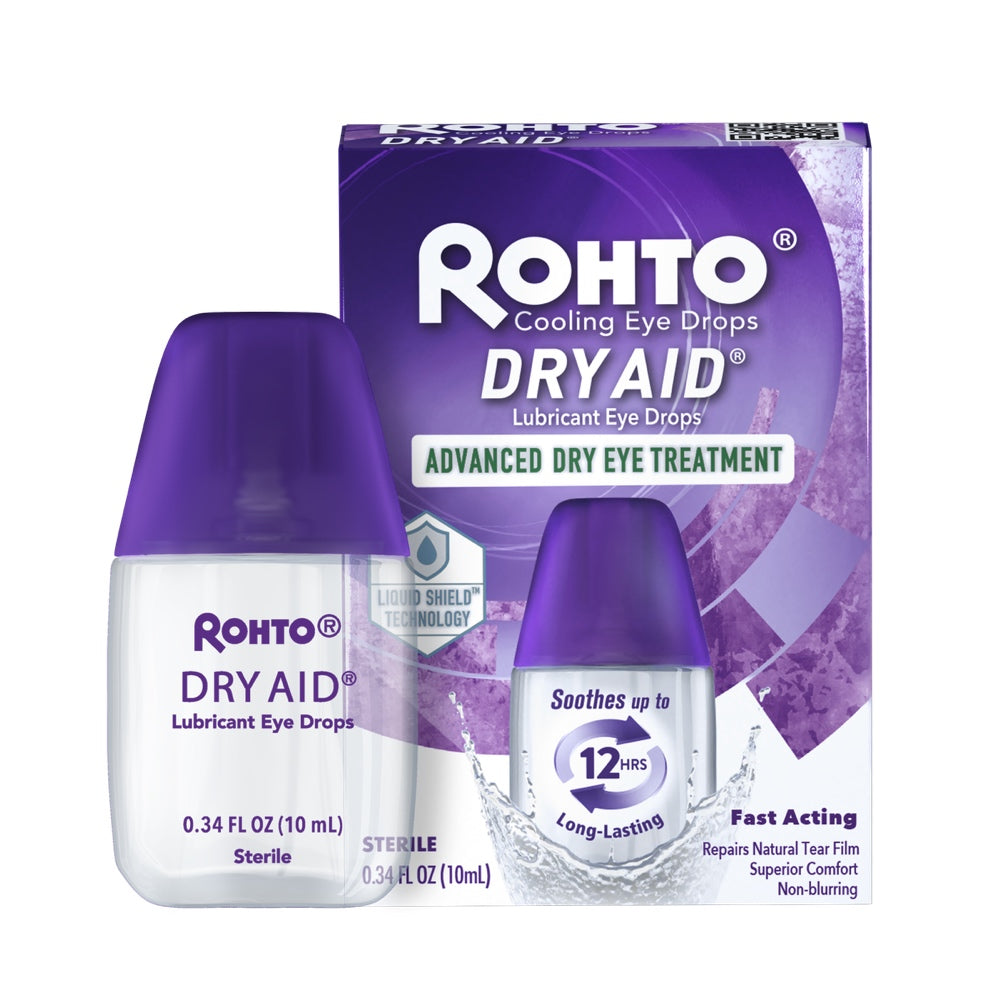 Rohto® Dry Aid® Eye Drops For Dry Eyes