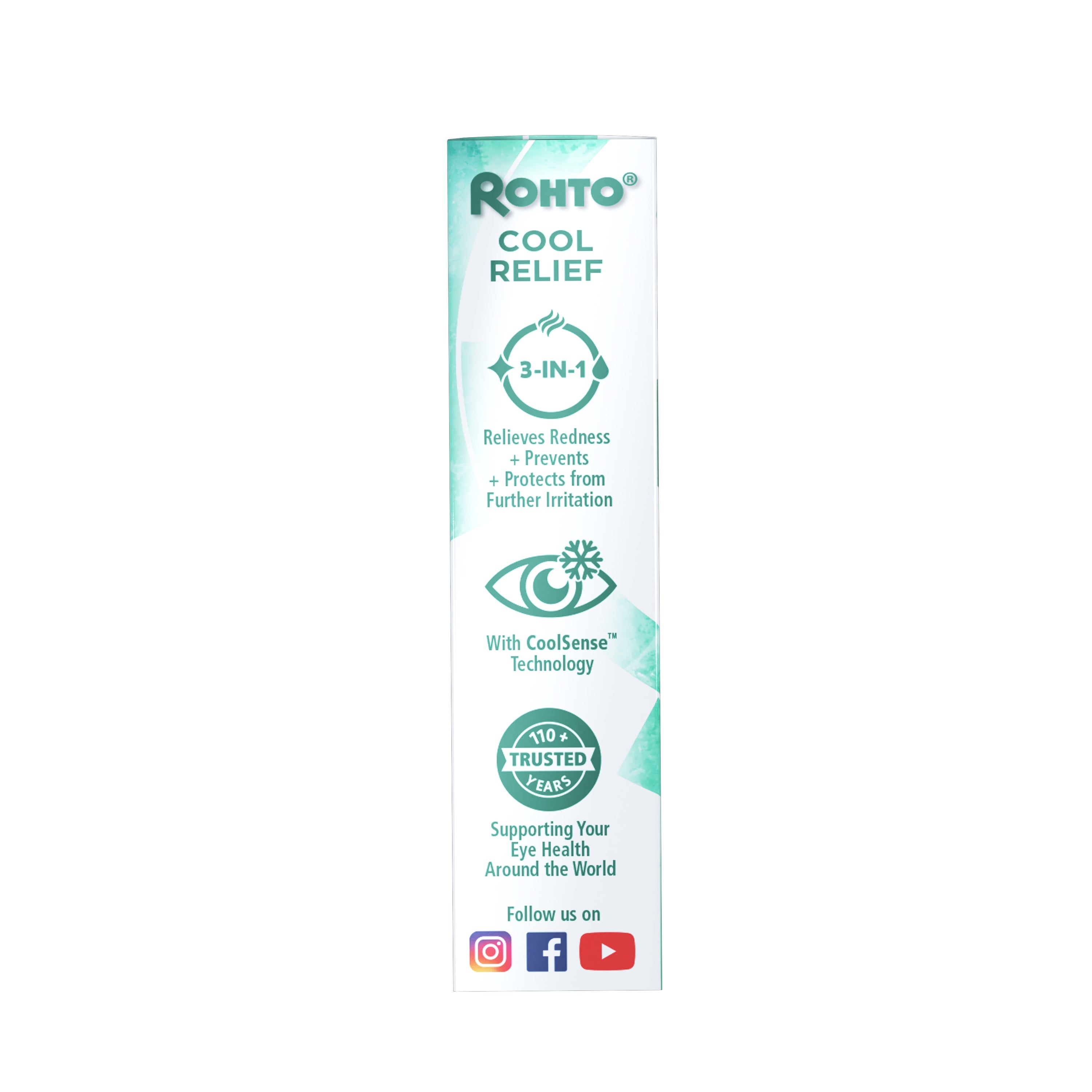Rohto Cooling Eye Drops 13mL – Japanese Formula, Exp 2027.10, US Seller