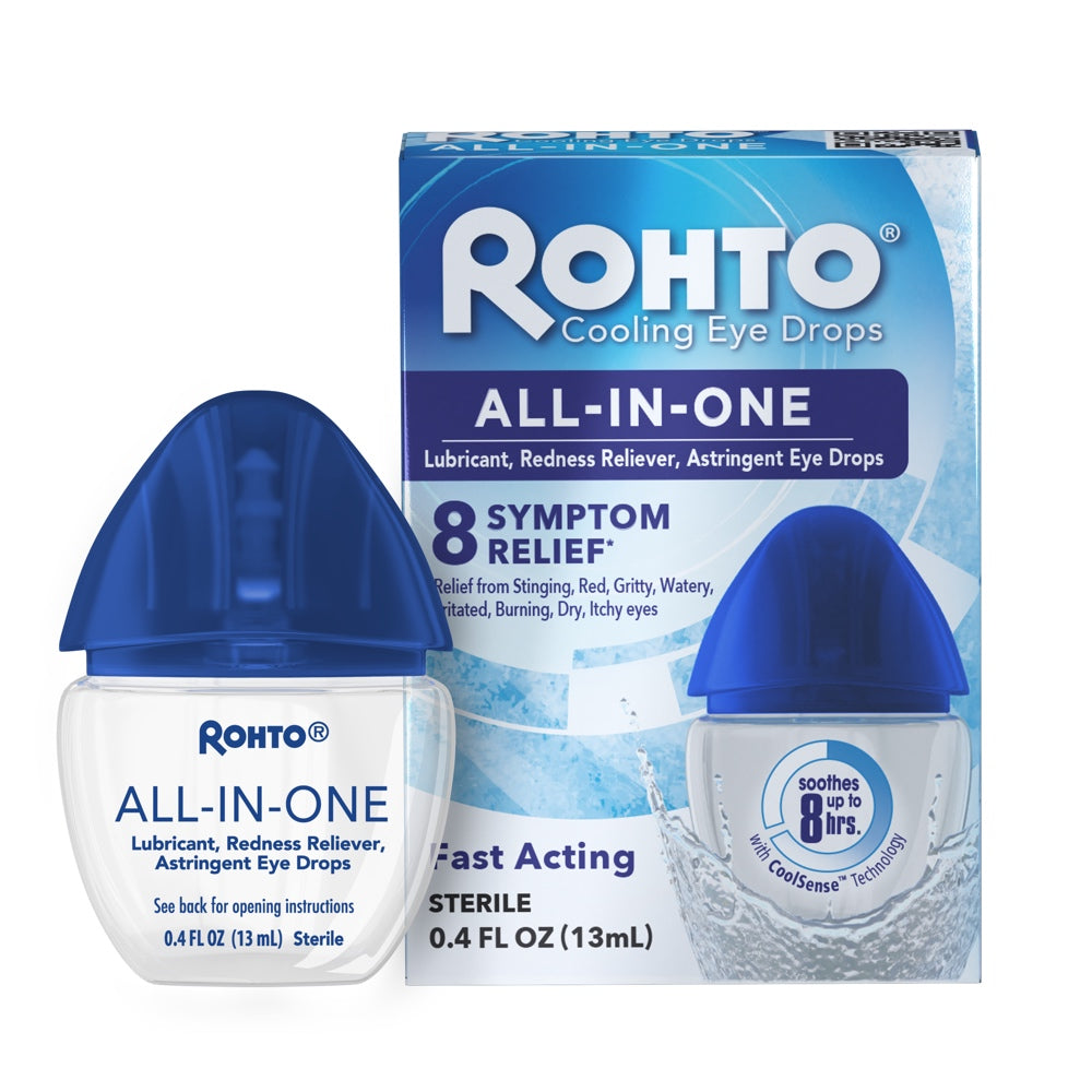 Meander fremsætte krig Rohto® All-In-One Multi-Symptom Eye Drops
